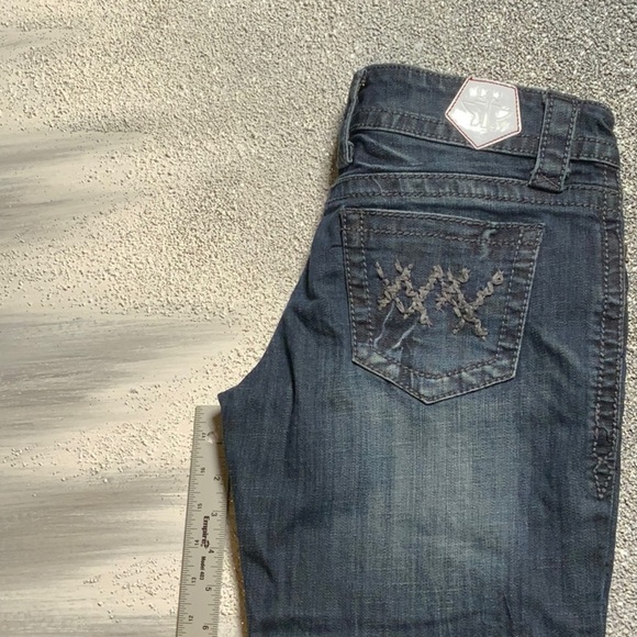 Tin Haul Dark Blue Women's Boot Cut Jeans - Picture 8 of 12